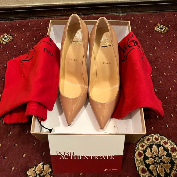 Christian Louboutin so Kate 100 nude Patent size 38 made in Italy size 8 - Picture 9 of 9